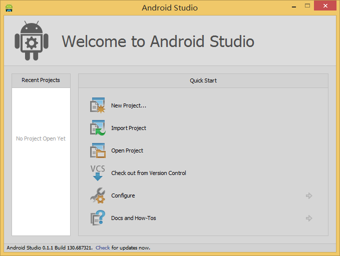 Android Studio Install